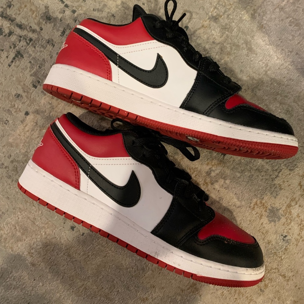 Jordan Kids Sneakers Black Red White